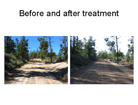 Good example of before & after photo monitoring